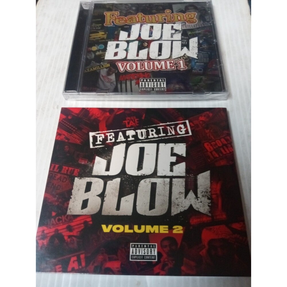 Joe Blow Featuring Joe Blow Volume 1 & 2CDS New Sealed